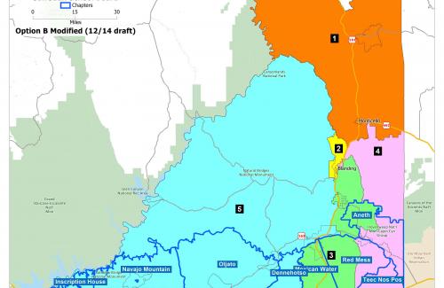 School Board Request Revision Map