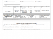 Homeless Prevention Application 