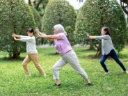 People doing Tai Chi