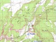 Upper kane Creek Map