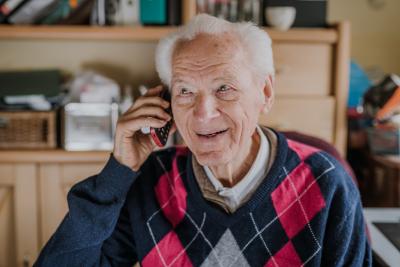 Man on Phone