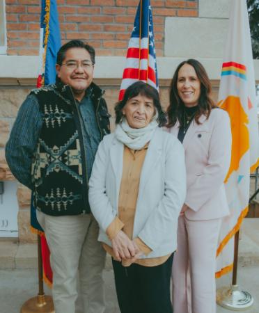 San Juan County Commissioner, Jamie Harvey, Silvia Stubbs and Lori Maughan