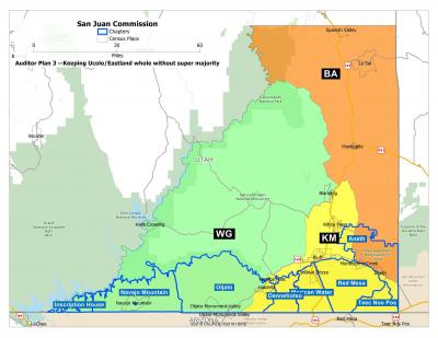 Auditor Option 3 Commission District Map
