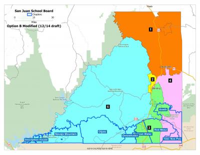 School Board Request Revision Map