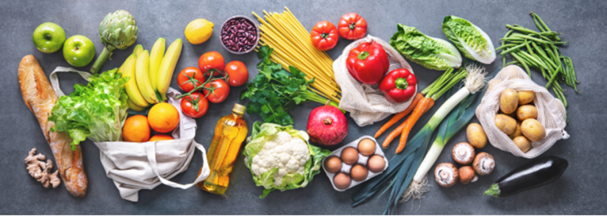 Picture of fruits and vegetables